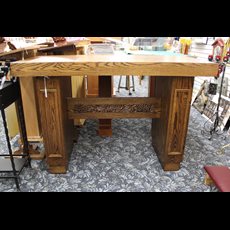 Oak Wood Altar 60x30x40 SKU C1018-001